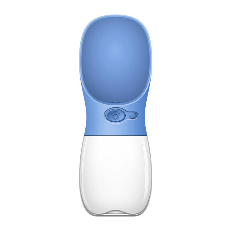 Portable Leak-Proof ABS Pet Water Bottle in 300ml to 550ml Sizes for Dogs on Walks