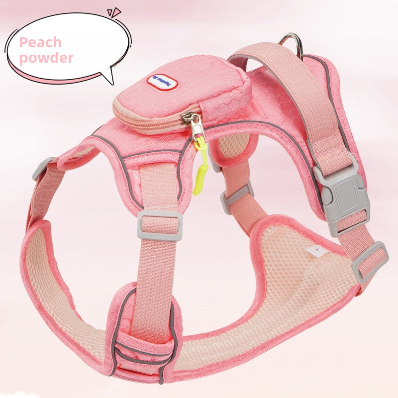 Reflective harness for medium to giant dogs, ideal for everyday use