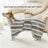 Absorbent Dog Bathrobe Towel, Coral Fleece Quick Dry Striped Wrap