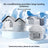 Summer pet cooling house with ice pack slots, product image 2