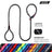 Rope slip leads in bright colours with stopper ring
