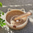 Woven rattan cat nest bed with white cotton pad, photo 24