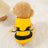 Cute bee pet sweatshirt with two leg design