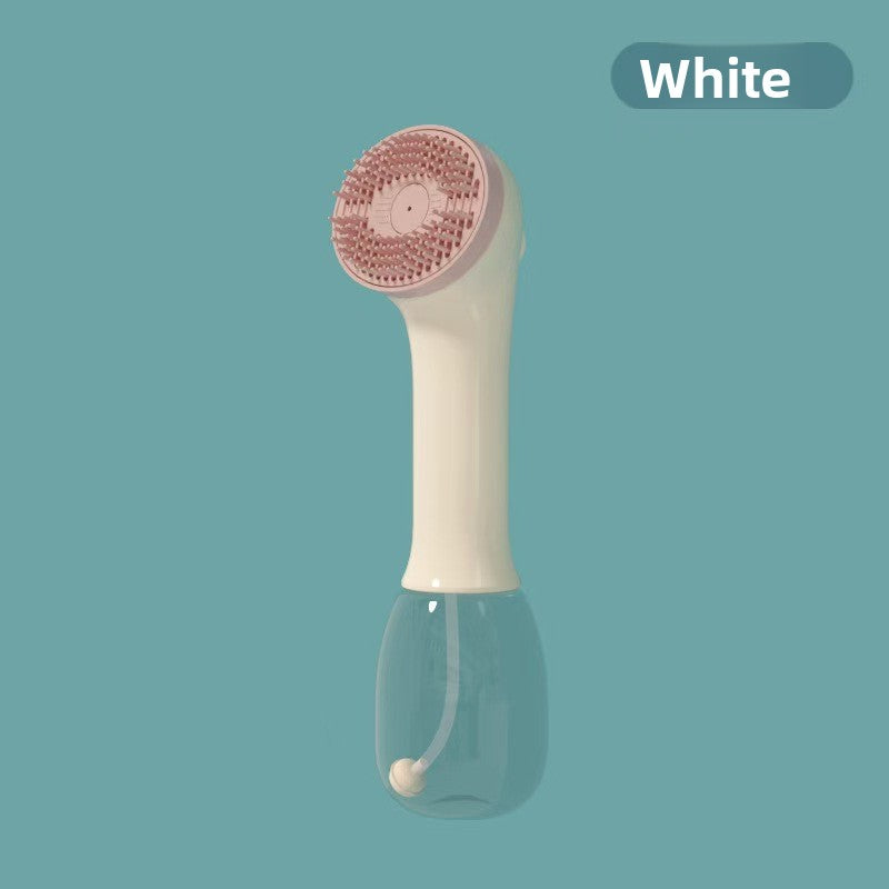 Handheld Electric Bubble Brush for Pet Bath Time, Foaming Comb