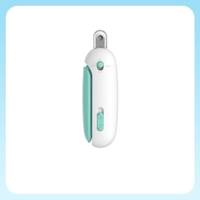 Adjustable Pet Nail Clippers with Safety Guard for Small Pets