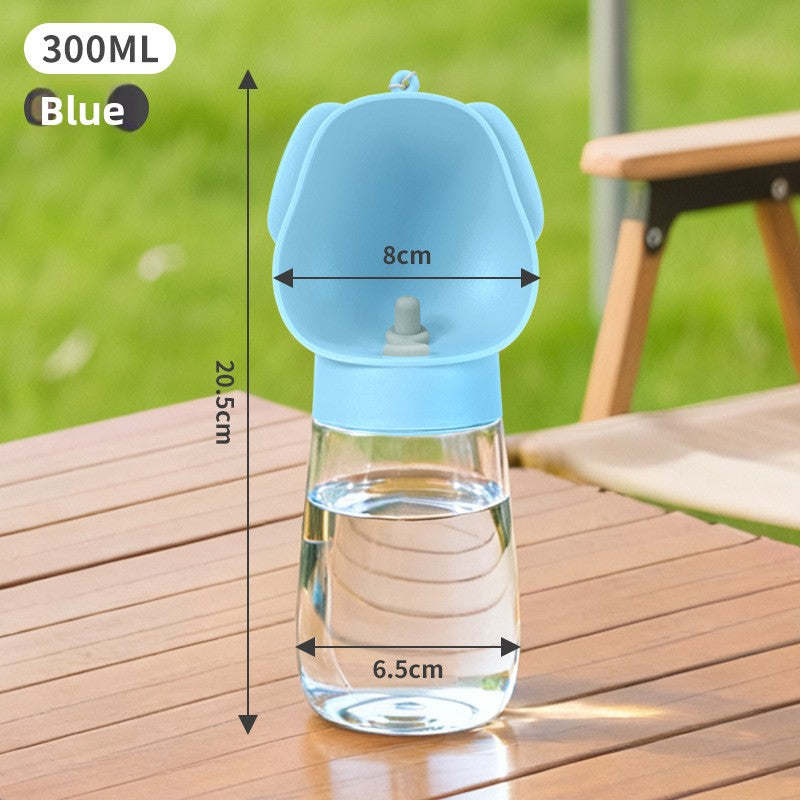 300ml dog travel water cup with press button, product image 6