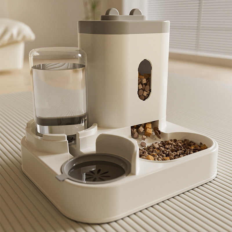 2-in-1 Automatic Cat Feeder and Water Dispenser