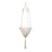 Handwoven bohemian hanging basket bed for cats, product image 5