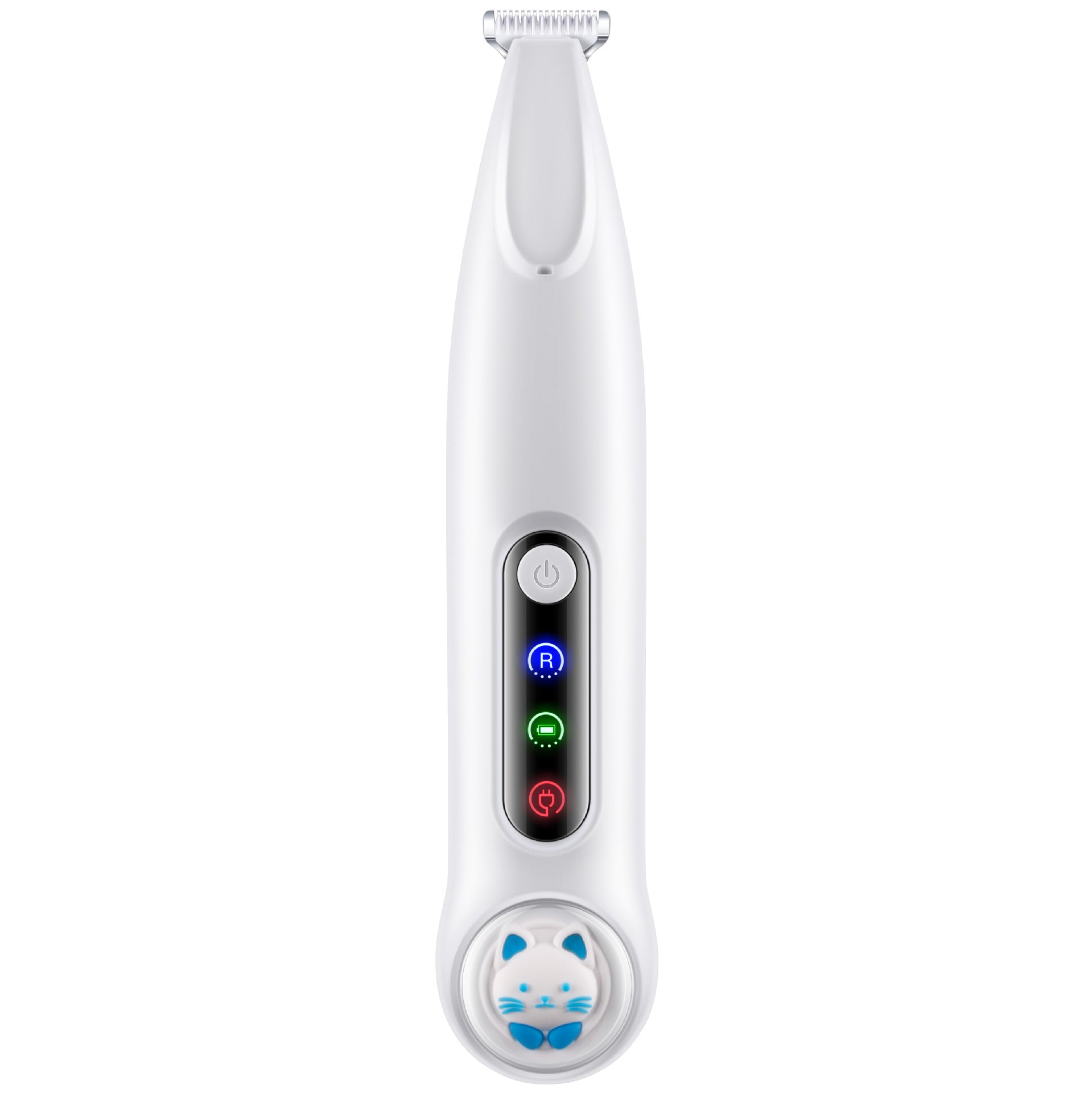 Silent Paw Trimmer with LED Spotlight and 18mm Wide Blade