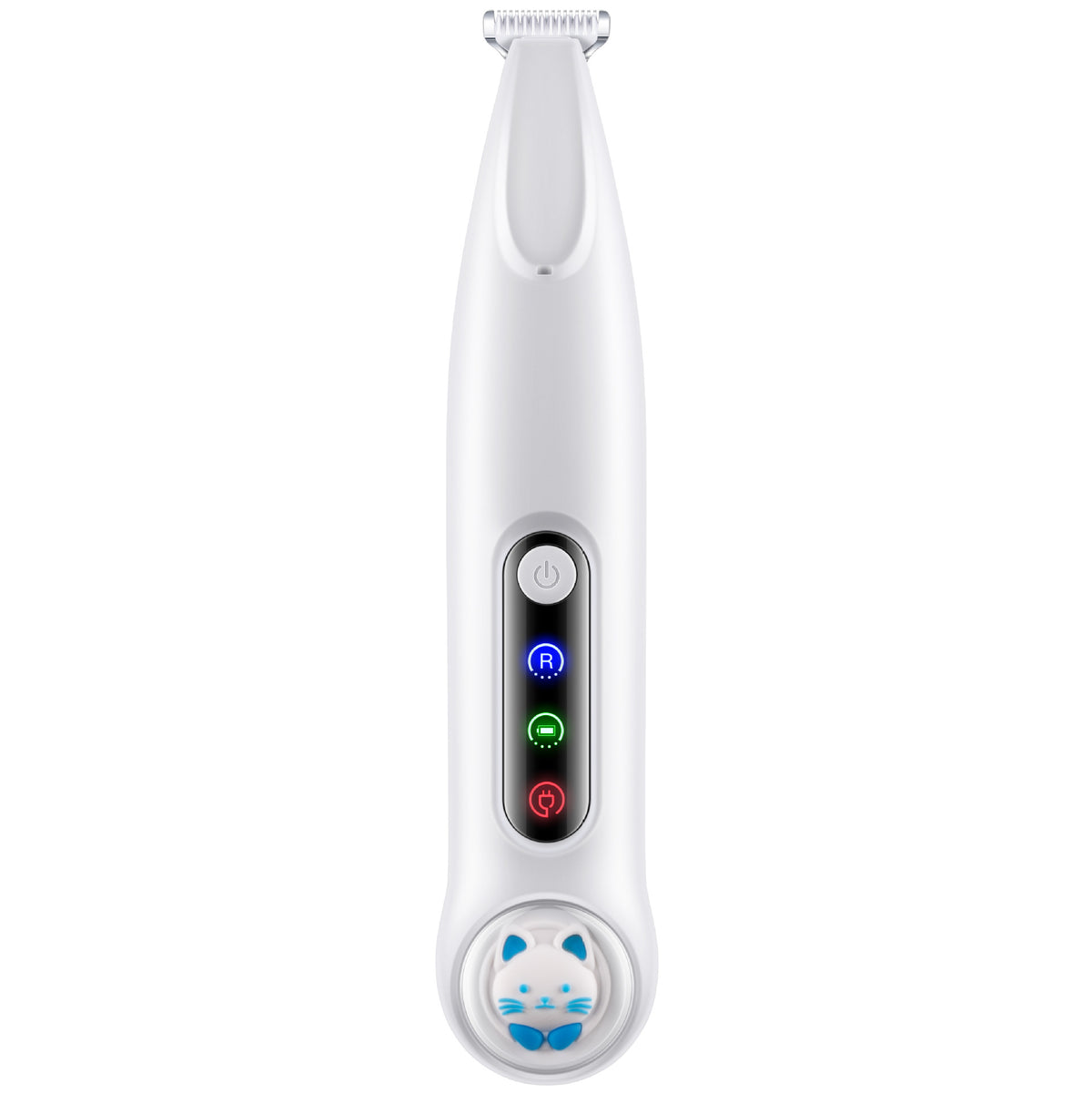 Silent Paw Trimmer with LED Spotlight and 18mm Wide Blade