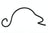 Black wrought iron bird feeder stand accessories for gardens, view 10