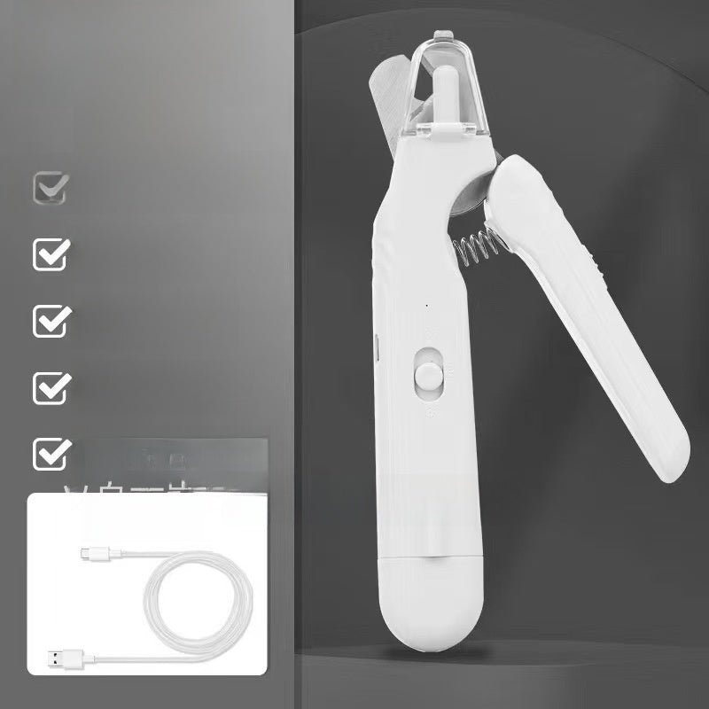 Multi-Function Pet Clipper and Nail Grinder Kit, Quiet and Cordless