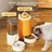 Automatic Gravity Pet Food Feeder and Water Dispenser in Yellow, Blue or Pink with Bell