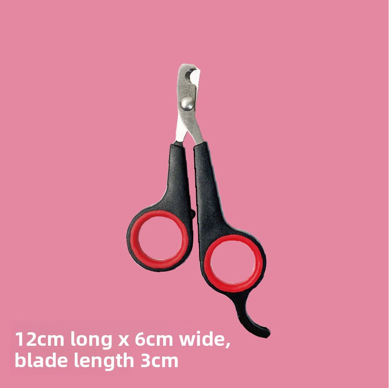 Cat Nail Clipper with Safety Guard and Non-Slip Grip
