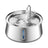 7L Stainless Steel Pet Water Dispenser with Multiple Adapters