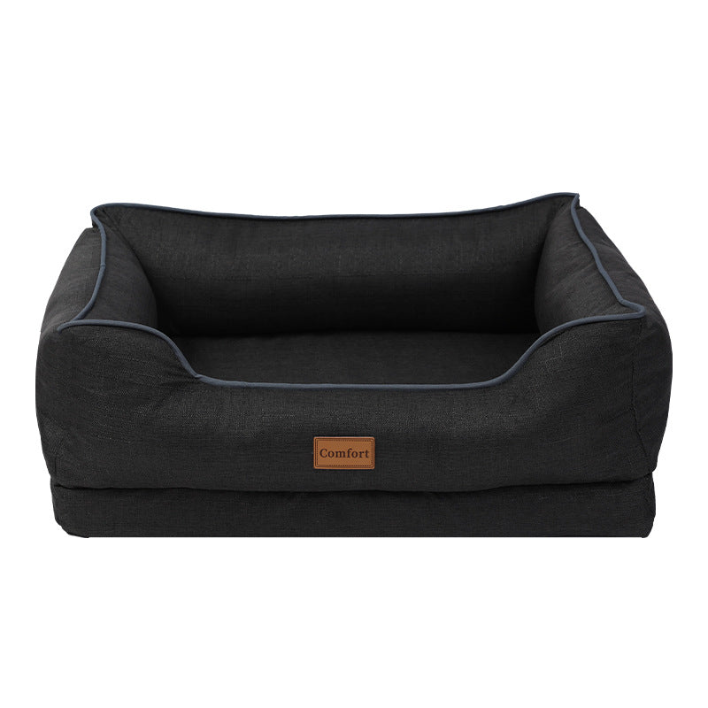 Warm pet bed with removable washable cover, photo 12 of 17