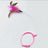 Lightweight cat teaser collar with feather wand for solo play, product image 6
