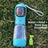 Portable 3-in-1 dog water bottle with snack cup and poop bag holder - view 5