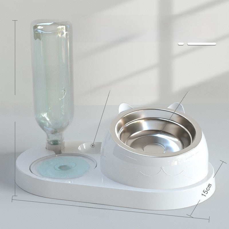 Automatic Pet Food and Water Bowl