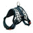 Saddle style padded dog harness in Leopard Saddle, close-up detail