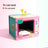 Felt cat nest shaped like a retro TV, view 6