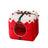 Fleece-lined Christmas pet house for cats and small dogs, product detail photo