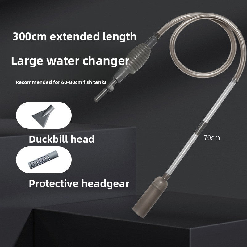 Aquarium Gravel Cleaner Siphon and Manual Water Changer