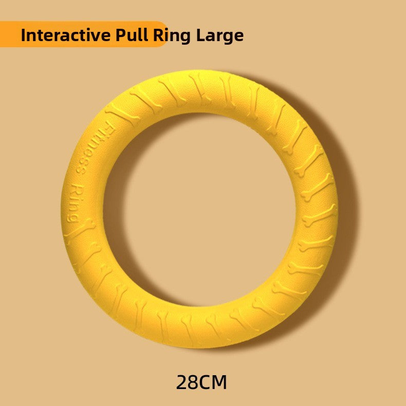 EVA dog training toys pull ring frisbee and ball - photo 7