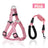 Adjustable vest harness for dogs shown in Style 2 pastel colours