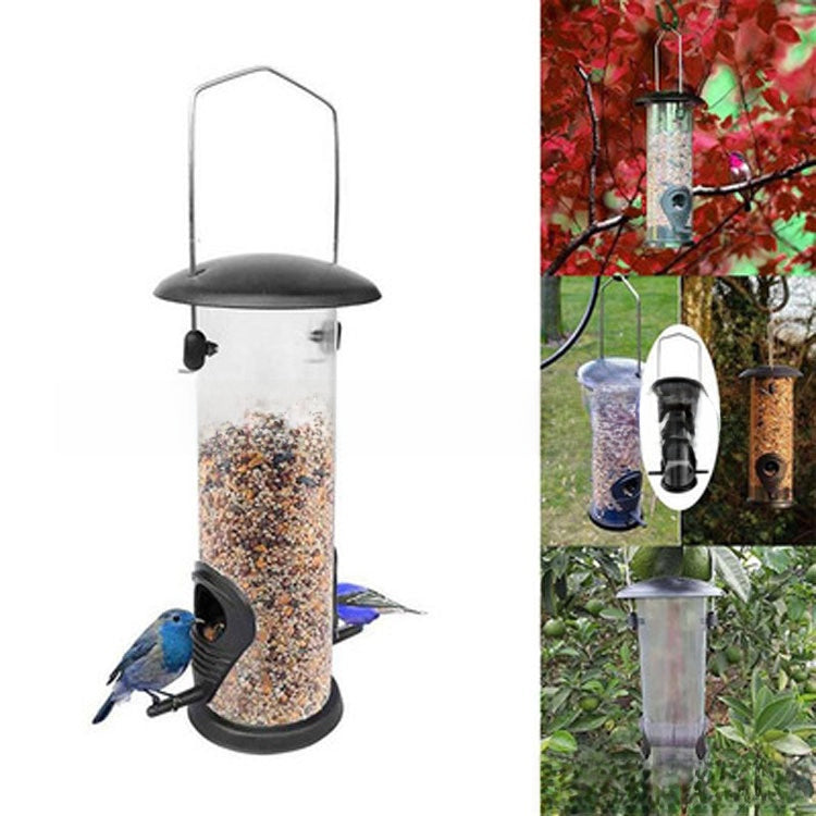 Lazy-person automatic bird feeder