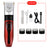 Cordless Dog Hair Clippers with Guide Combs, Low Noise Trimmer Kit