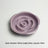 Slanted Ceramic Cat Bowl with Flower Design and Optional Stand for Neck Comfort