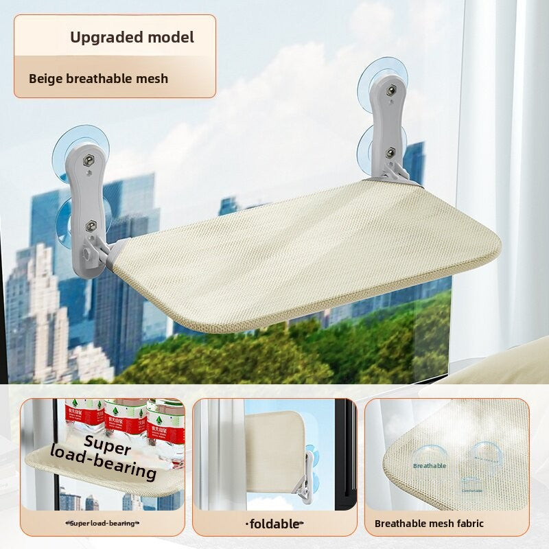 Cat window hammock with breathable mesh, detail photo 5