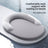 Summer dog bed with removable ice-feel cooling pad in grey