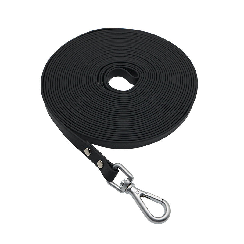 Waterproof PVC dog training lead with embossed strap, product image 16
