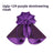 Halloween purple bat cloak for cats and dogs in Purple Cloak, showing size and shape