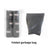 Blue portable pooper picker with waste bag roll