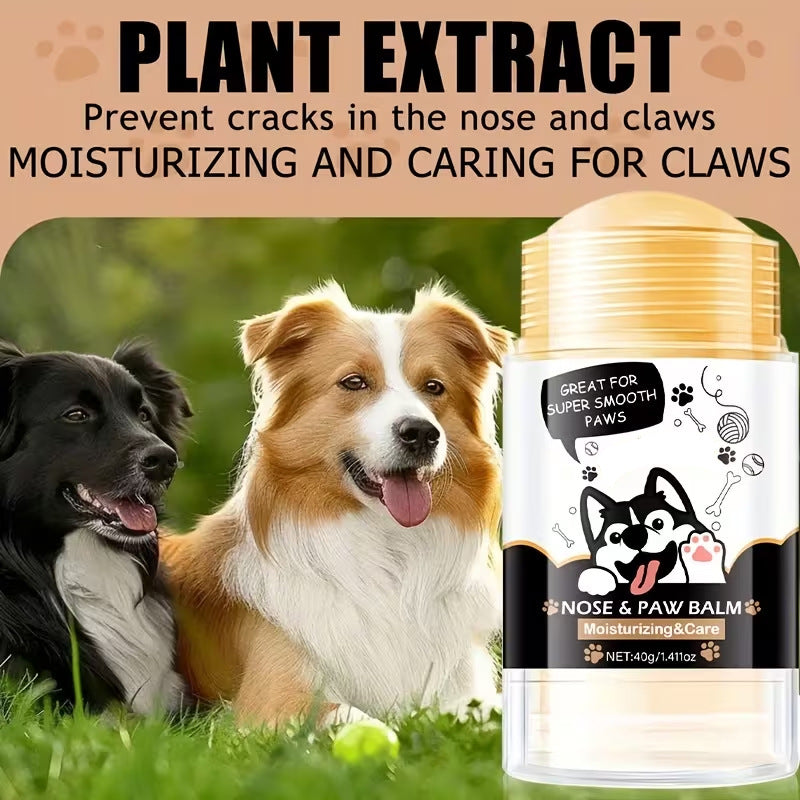 Dog Paw and Nose Balm Stick, Soothing Moisturiser for Dry Skin
