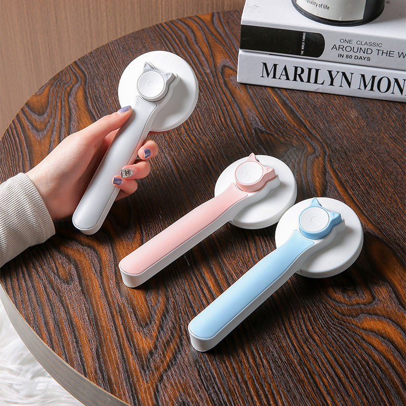 Self-Cleaning Pet Comb with Stainless Steel Pins for Dogs and Cats