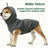 Dog Calming Hooded Vest with Ear Covers - Soft Stretch Coat for Storms and Fireworks
