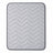 Ice silk pet cooling mat in Grey Wave, size Extra Small 40 x 30cm