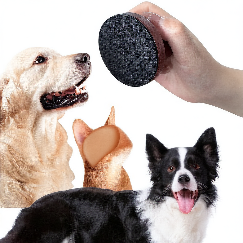 Wooden Dog Nail Scratch Board with Replaceable Sandpaper