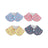 Cotton bow bib scarf for dogs and cats, available in 4 colours, image 2