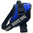 Reflective nylon dog harness with lead in blue, product image 8