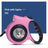 Automatic retractable cat lead with optional LED light, product image 3