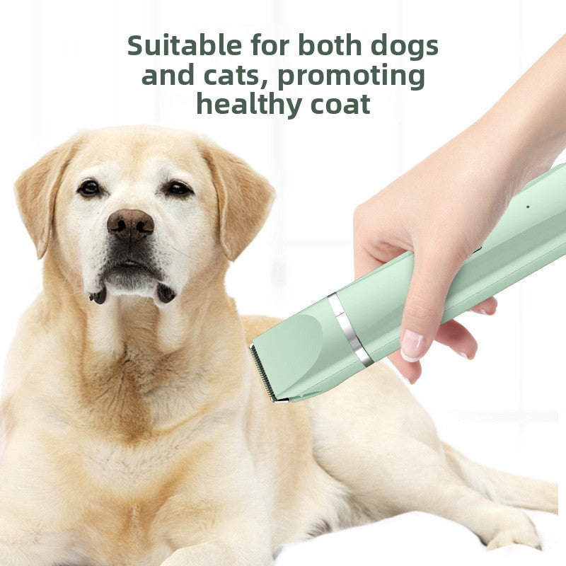 Electric Pet Hair Clipper Set with Multiple Blades for Dogs