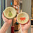 Fruit shaped ceramic pet bowls including banana and watermelon, view 10