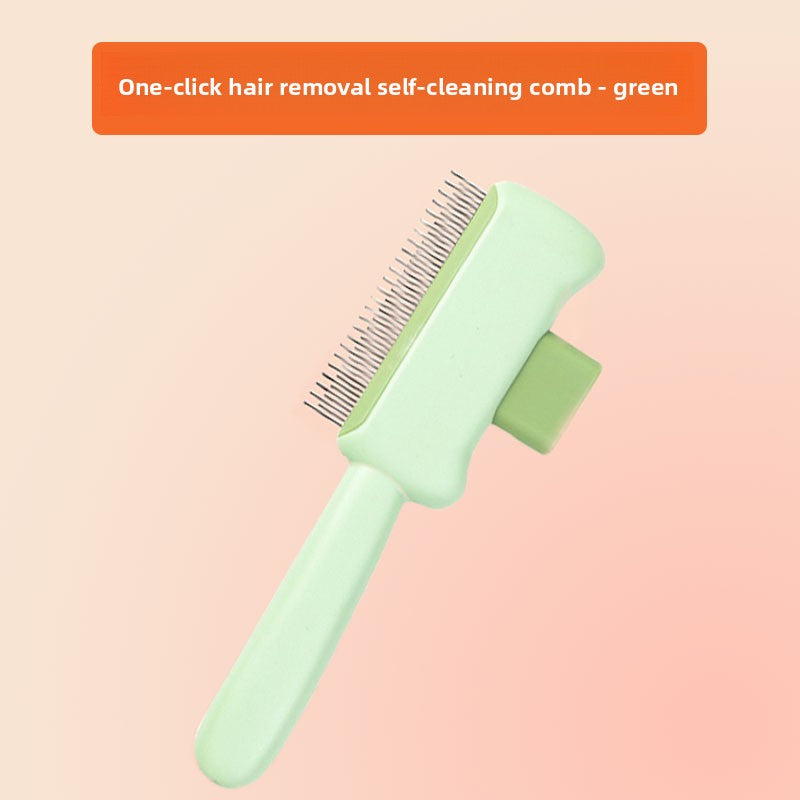 Reusable Dog Hair Remover Comb, Dual-Sided Detangling Tool