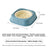 Ceramic Slow Feeder Pet Bowl with Removable Yogurt Box and Non-Slip Base in Seven Colours