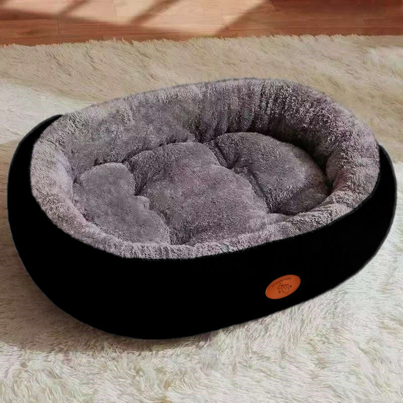 Oval pet nest bed for cats and dogs, additional product photo
